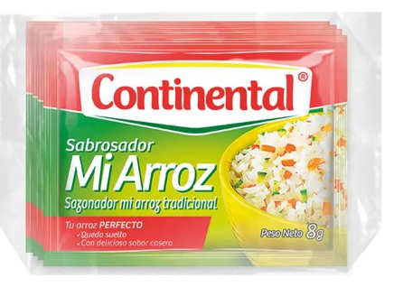 Continental Sabrosador Mi Arroz - 7 por $5.00