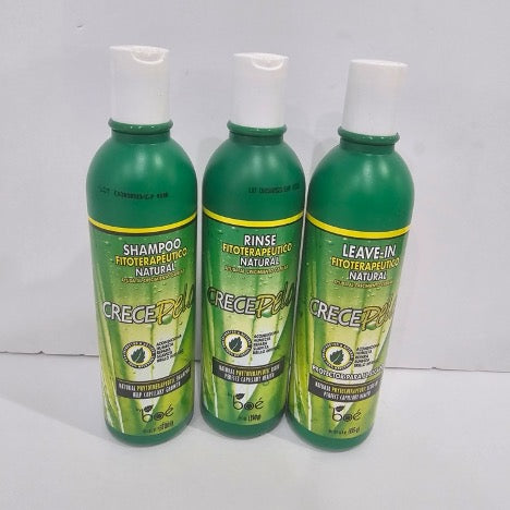 Shampoo Fitoterapeutico Natural Crece Pelo