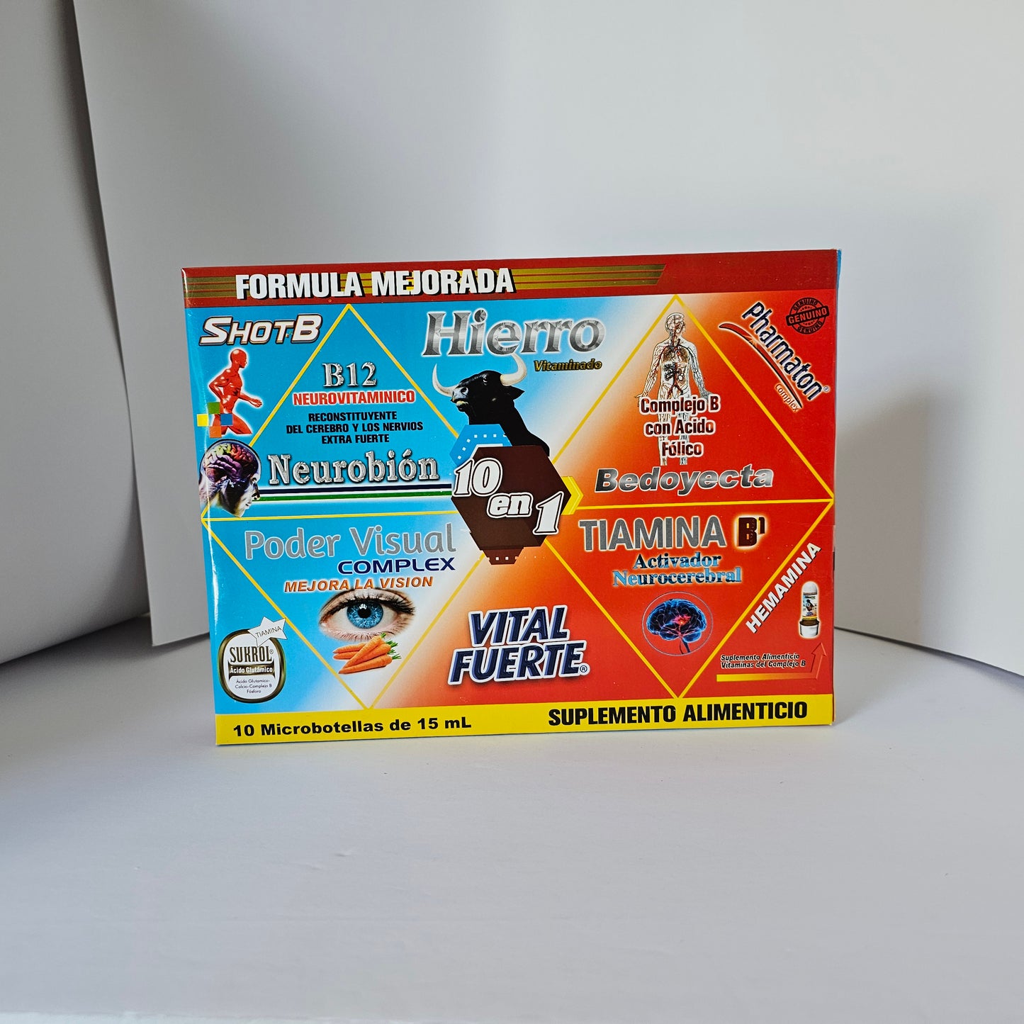 10 Vitaminas en 1 - Vital Fuerte